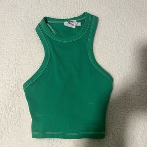 soft green tank top